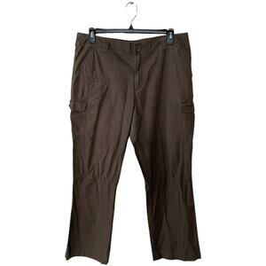Cabelas Cargo Pants Womens 16x32 Hi Rise Utility Pockets Outdoor Hiking Workwear